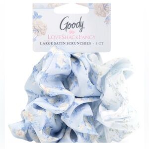 LoveShackFancy x Goody Satin Scrunchies new in package - you get 3 scrunchies